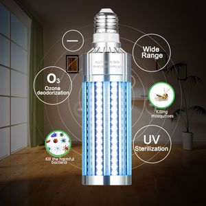 60 W UVC baktericydalne żarówki LED 254nm Lampy sterylizatora UV Home Hospital UV Lampka dezynfekcji ze zdalnym zegarem 30mins 60mins