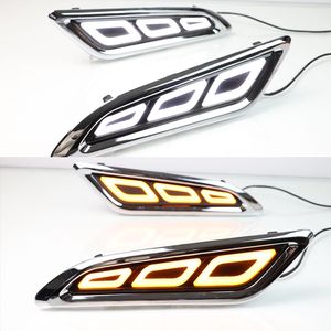 1 Set Led Dagrijverlichting Auto Spatbord Side Lamp Knipperlichten 12V Drl Lamp Voor Infiniti QX80 2011 2012 2013 2014 2015 2016 2017