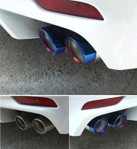 High quality stainless steel 4pcs car mufflers,Exhaust pipe outlet decoration,silencer for Toyota Camry 2018(The 8th generation)