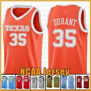 35 Kevin Jarrett 23 Culver Durant Texas Tech Red Raider NCAA Colloege Basketball Jersey Вышивка Логотипы БЕЛЫЙ AWF