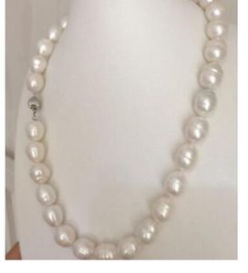 Wholesale classic pearl necklaces for sale - Group buy classic mm south sea baroque white pearl necklace inch s