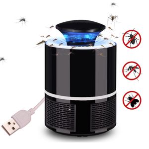 USB Elektrische Moskito Killer Lampe Falle Bug Fliegen Insekt Pest Control Zapper Repeller LED Nachtlicht Home Wohnzimmer Moskitoabweisend im Angebot