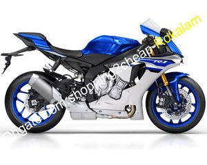 Verkleidung für Yamaha YZF-R1 YZF 1000 2015 2016 2017 2018 2019 YZFR1 YZF R1 Blaue Motorrad-Karosserieverkleidung Aftermarket-Kit (Spritzguss)