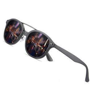 Aofly 브랜드 디자이너 클래식 편광 선글라스 남성 여성 Ultralight TR90 프레임 라운드 선글라스 남성 Gafas Oculos de Sol T191213