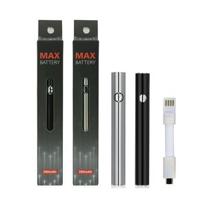 Amigo mAh Max Preheat Pil Değişken Gerilim Alt Şarj USB Yağ Sepeti için Vape Kalem Batarya Amigo Liberty Vape Kartuşları Kalem