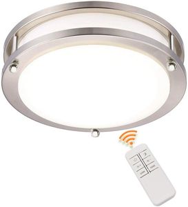 LED-Unterputz-Deckenleuchte, 10 Zoll, 100-W-Äquivalent, 6000 K Kaltweiß, 18 W, 1800 Lumen, ETL- und Energy Star-gelistet, 120 V, 220 V, dimmbar