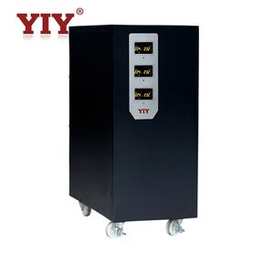 SVC-3-50KVA YIY AC AC Автоматический регулятор напряжения Стабилизатор с 3-фазовым 4-проводным 304-430 В до 380 В волны 4% Трихасный контроль MCU.