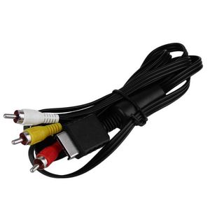 Audio Video AV Cable Color Component RCA Video Cable for PlayStation 3 PS3 PS2 Console TV HDTV Display Connecting Cable Line Cord Q1