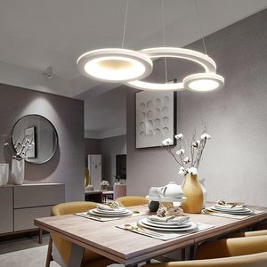 Cinza ou branco Terminado minimalista e moderno Led Luzes pendentes para sala de estar de jantar Cozinha Quarto Superfície Montada luminária