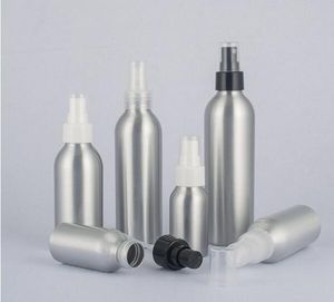 Aluminium Bottle Empty Perfume Refillable Cosmetic Packaging Makeup Spray Containers 30ml 50ml 100ml 120ml 150ml 250ml
