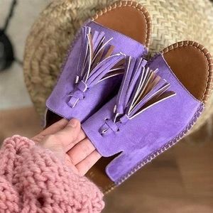 2020 New Tassel Women Shoes Sandals Summer Flat Shoes PU Leather Gladiator Luxury Shoes Women Designers Zapatos De Mujer Fringe CX200616