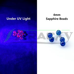 4mm Beracky Sapphire Terp İnci Mavi Terp İnci Boncuklar Eğimli Kenar Kuvars Banger Çiviler Cam Su Boruları Dab Yağ Donanları