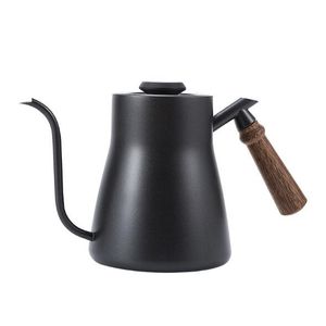 Hand-made coffee pot Water Bottles household ear-hanging mini-suit kettle stainless steel drip-leak thermometer long-mouth thin-mouth Drinkware