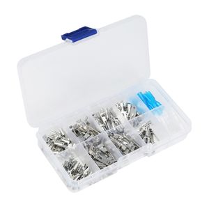 90pcs Insulated Electrical Wire Crimp Terminal Connectors