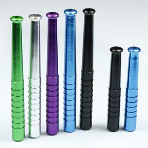 Rauchen Bat Form Metall One Hitter Rohr 78mm/58mm Tragbare MultiColor Sniffer Snuff Snorter Tube Stroh Nasal mini Rohre