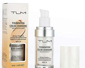 Fabrikspris TLM Flawless Color Ändra Liquid Foundation 30ml Long-Wear Makeup Byte till din hudton genom att blanda