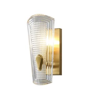 New Arriva Lampada da parete in rame lampara de pared dormitorio led Applique da parete per interni Loft Corridoio Soggiorno 2 Lampade E14 6W Apparecchio di illuminazione a LED