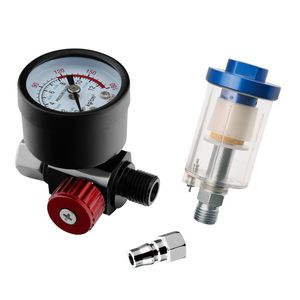 Spray Gun Air Regulator 1/4 