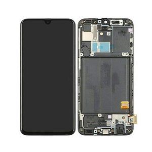 Painéis de exibição LCD para Samsung Galaxy A40 A405 5.9 Polch Screen No Quadro Peças de substituição de telefone celular Preto