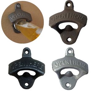 Wall Mounted Retro Beer Opener Household Wine Bottle Openers Home Kitchen Bar Supplies Coke Soda Opening Tools Durable BH3598 TQQ