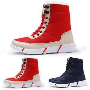 Große 2023 Warm Stype6 Unisex Größe Winter Rot Schwarz Grau Mann Junge Männer Stiefel Blau Mädchen Frau Sneakers Boot Trainer Outdoor Wanderschuhe524