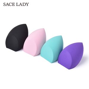 Dropshipping SACE SAJE Makeup Sponge Professional Cosmetic Puff para Fundação Correlista Creme Make Up Blender Soft Water Sponge