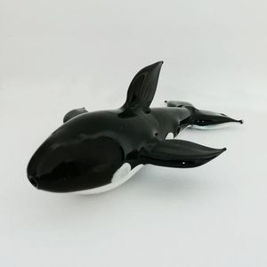 Amazing Shark Style Glass Hand Pipes For Smoking Tabacco Wholesale Creative Shark Oil Burner Dabber Rig 4.5inch Length