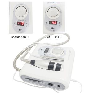 2 w 1 Cryo No Needle Electroporation Meso Mezoterapia Skóra Cool Hot Facial Anti Aging Care Care Beauty Machine