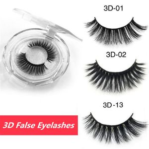 3D false eyelashes thick exaggerated fake eye lashes high imitation mink 36 models eyelash makeup tools free ship 5pair