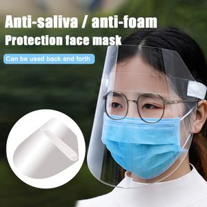 Wiederverwendet Anti-Nebel-volle Gesichtsmaske-Sicherheits-staubfestes klares Schild Mundabdeckung Küche Catering-Maske Eye-Rad-Maske