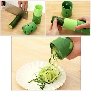 Multi Function Fruit Vegetable Grater Tools Gurka morot Dubbel sida Gratrar Skivor Hushåll Matlagning Plast Vegetables Peeler BH2809 TQQ