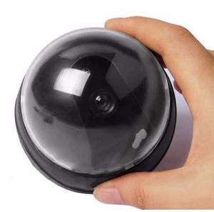 LESHP Dummy-Kamera-Videoüberwachung für zu Hause, gefälschte Kamera, simuliertes Video, IR-LED-Kuppelkamera für den Innen- und Außenbereich