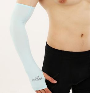 sun-proof ice silk arms sleeve hicool Anti UV sun-proof arm warmers Cycling Protective arm sleeve outdoor camp women men arm sleeves