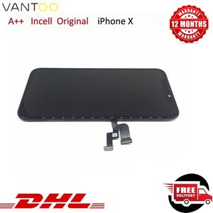 OEM Repair Parts Panels of Original FOG iPhone X LCD Screen Assembly Display with DHL Shipment