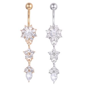 2 colors Nice styles clear color Navel Belly Button Ring piercing body jewlery belly ring Body Jewelry N162