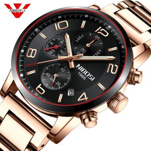 Nibosi Watch Men Luxury Brand Men Army Military Watches 남자 쿼츠 시계 남자 스포츠 손목 시계 retogio masculino wristwatch