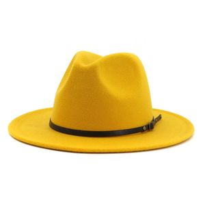 Fashion-Fedoras hatt bälte spänne bred brim utomhus kepsar retro västra vaquero faux suede cowboy cowgirl fritid solskydd hatt