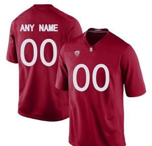 CUSTOM homens, juventude, mulheres, criança, Stanford Cardinal personalizado ALGUM NOME E NÚMERO DE QUALQUER TAMANHO jersey costurado Top Quality Colégio