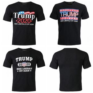 Camisa masculina Donald Trump Homme O-neck manga curta Camisas Pro Trump T-Shirt Trump Gifts 10pcs AAA1498