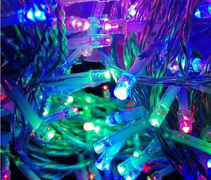 ADADADAYLAR DIŞ GÖRÜNÜMÜ 5M 10M 20M 30M 50M 100M LED Çelenk String Peri Işık 8 Mod Noel Işık Tatil Düğün Partisi