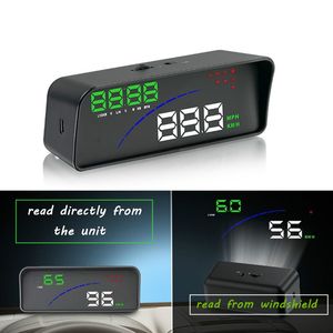 P9 Car HUD Head Up Display OBD Smart Digital Meter For Most OBD2 EUOBD Cars P9 HD Projector Display The Car Dashboard