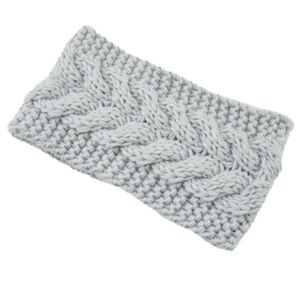 Frauen-Winter-Stirnband mit warmen Ohren, gehäkelter Turban, Zopfmuster, geflochtene Haar-Accessoires, Mädchen-Strick-Turban-Twist-Headwraps, breite gestrickte Totenkopf-Beanie-Mütze