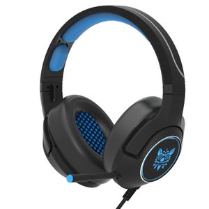 Gaming Headset Onikuma K9 RGB Wired Stereo Game Headphones LED Lights Buller-Annullering för PC Computer PS4 30PCS / Lot