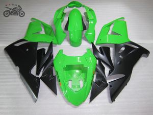 Customize chinês carenagem kits para a Kawasaki Ninja ZX10R 2004 2005 ZX10R 04 05 ZX 10R ABS preto verde carenagens de plástico carroçaria
