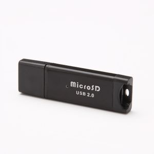 미니 알루미늄 합금 USB 2.0 카드 리더 고속 휴대용 T-Flash TF 메모리 마이크로 SD 어댑터 태블릿 PC 컴퓨터