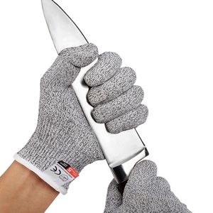 Snijbestendige handschoenen niveau Bescherming Food Grade Safety Handschoen Mandoline Snijden Visfilet Oyster Shucking Vlees Snijkout424 DHL
