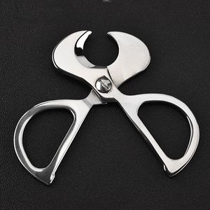 Newest Stainless Steel Cigar Cutter Knife Sharp Durable Metal Cigar Scissors Portable Tobacco Cigars Tool Smoking Accessories DBC BH3500
