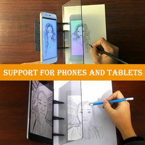 2020 With Bracket Toy Table Reflection Diy Sketch Mirror Tracing Painting Board Adjustable Optical Imaging Tool Drawing Projector Art From Qianandhgate 20 63 Dhgate Com