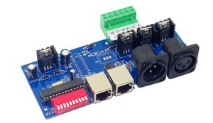 1Pcs DMX512 LED Controller LED DMX 512 decoder RGB 3CH strip DMX-NET-K-3CH-BAN