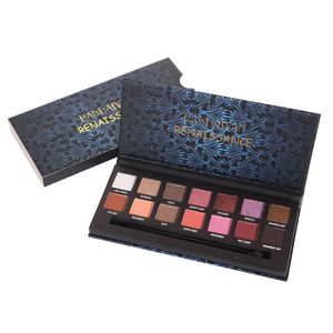 HANDAIYAN 14 Colori Donne Sexy Matte Eyeshadow Palette Trucco Fumoso Impermeabile Pigmentato Matte Glitter Shades Eyeshadow Palette